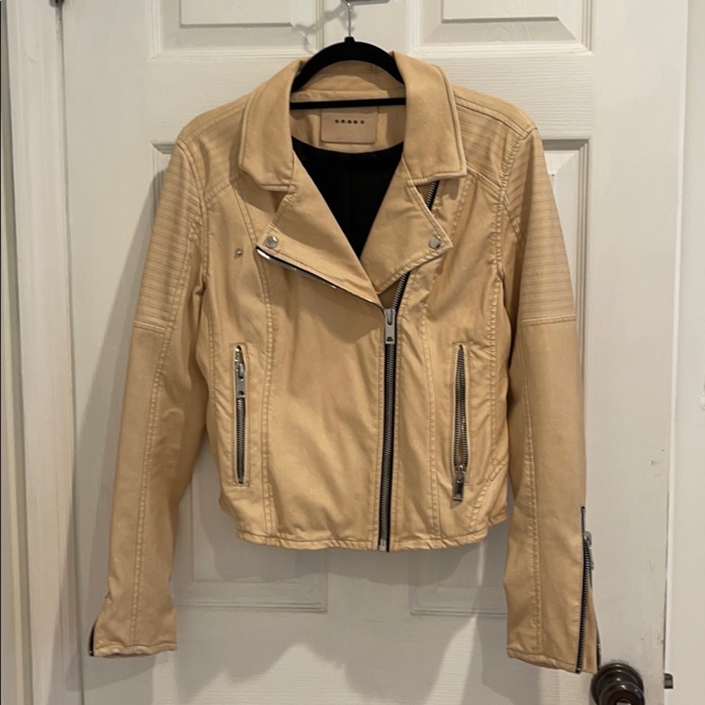 Blank NYC faux leather jacket